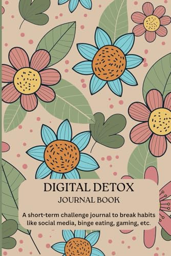 30-Day Digital Detox Journal — 80 Pages