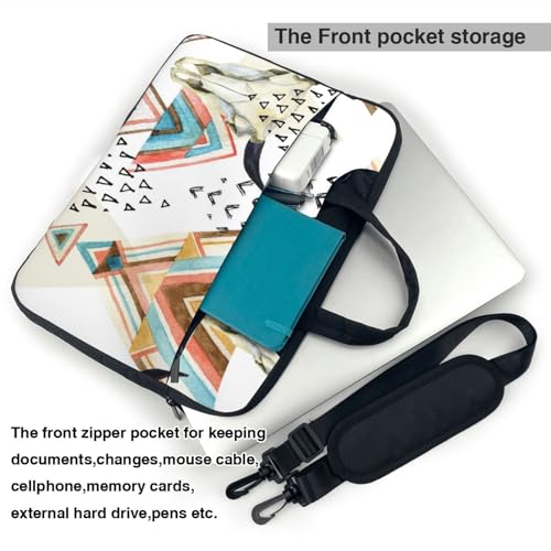 Sac ordinateur portable imprimé floral pour bureau - 4