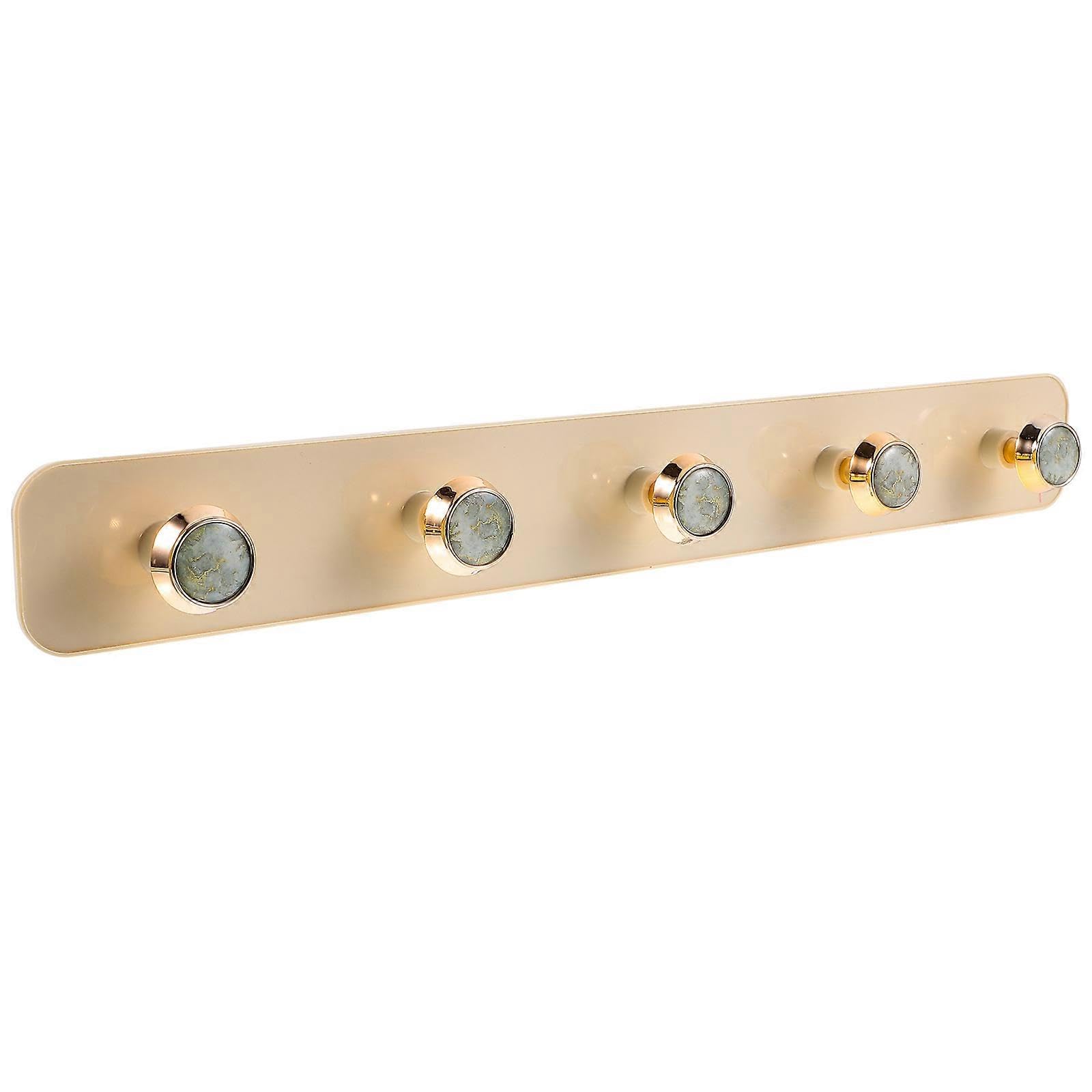 JOYHAPPST Adhesive Key Holder Rack Coat Rack Towel Hook Key Hanger for Kitchen Bathroom