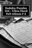 Sudoku Puzzles 144 - Ultra Hard 9x9 4