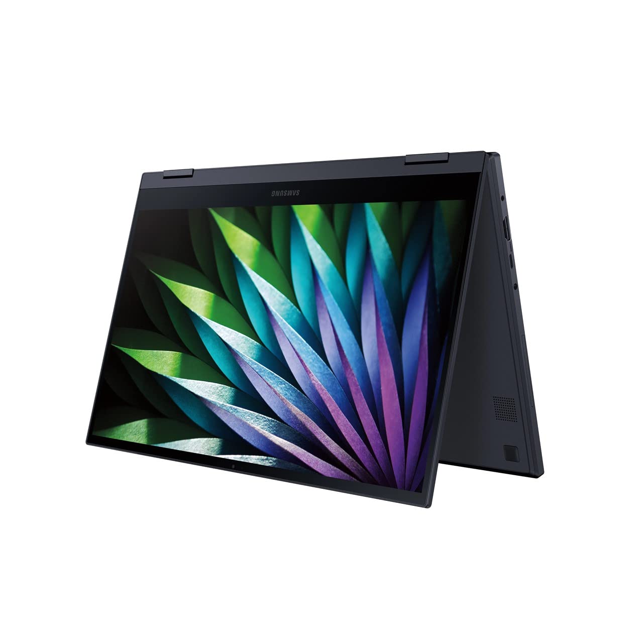 SAMSUNG Galaxy Book FLEX2 Alpha 13.3" QLED Touch-Screen Laptop Ultra-Slim 2-in-1 - Intel CORE I7 -1165G7. Intel Iris Xe Graphics. Mystic Black. Windows 11. Wi-Fi 6E. HDMI. USB-C. (16GB RAM, 1TB)
