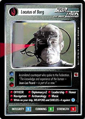 Amazon.com: Decipher Star Trek CCG 1E The FAJO Collection LOCUTUS