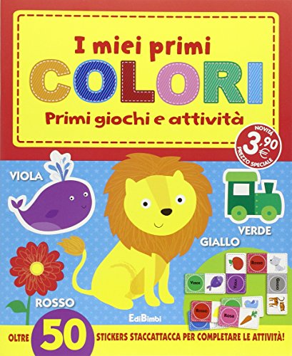 I miei primi colori. I primissimi. Con stickers
