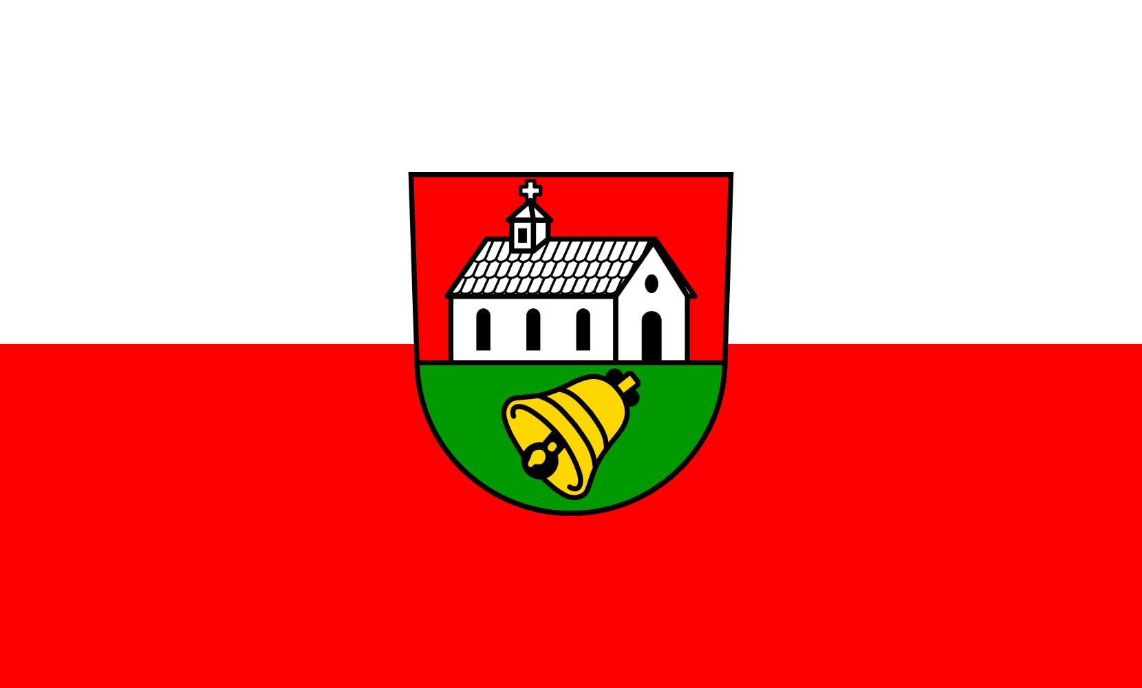 Drapeau paysage Böbingen an der Rems grand format pour mât horizontal