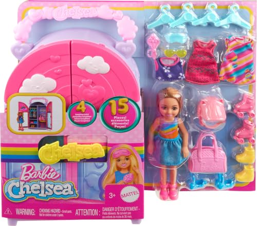 Barbie Chelsea Doll & Fashion Closet Playset, New for 2026 - image 6