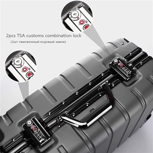 Luggage Travel Gear Hard Shell Suitcase Checked Luggage Suitcase With Spinner Wheels,Carry On Luggage For Women Men(D,26")3