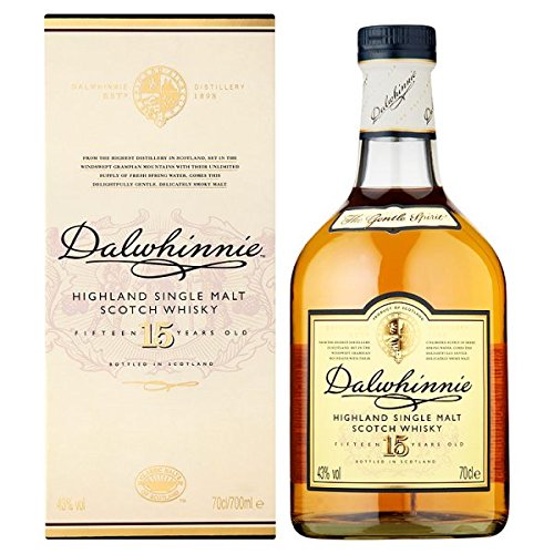 Dalwhinnie 15 Year Old Highland Whisky escocés de 70cl (paquete de 70 cl)