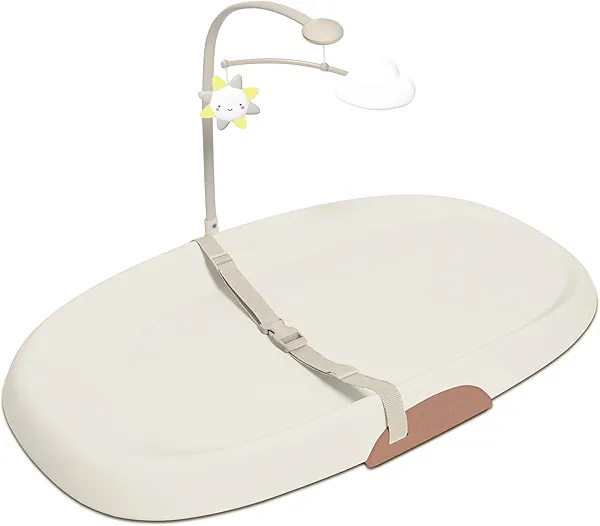 Skip Hop Baby Changing Pad Nursery Style Wipe-Clean Contoured with Cushioned Foam Oat
