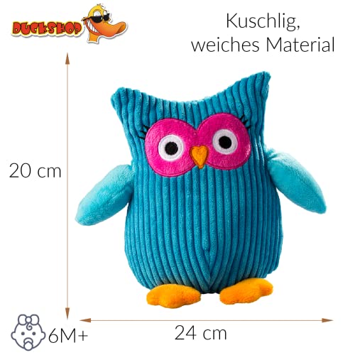 Duckshop Stofftier Plüschtier Kuscheltier Eule Uhu