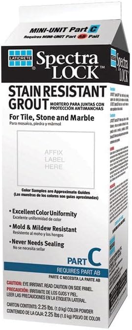 LATICRETE SPECTRALOCK® PRO Premium Translucent Grout Mini Kit - Amazon.com