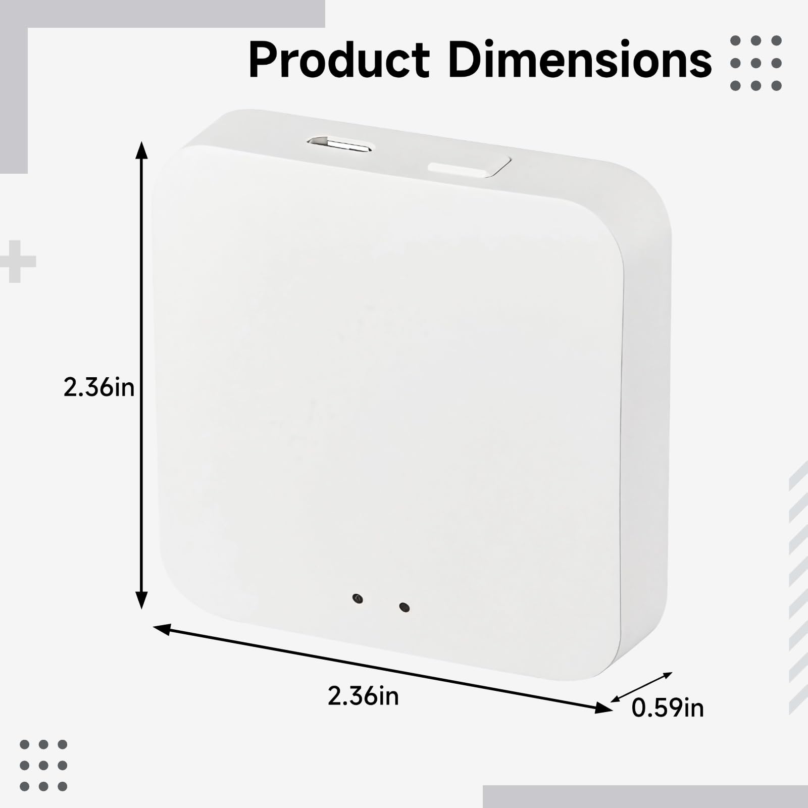Tuya Zigbee Smart Hub, control remoto inalámbrico, funciona con 128 dispositivos, compatible con Alexa y Assistant