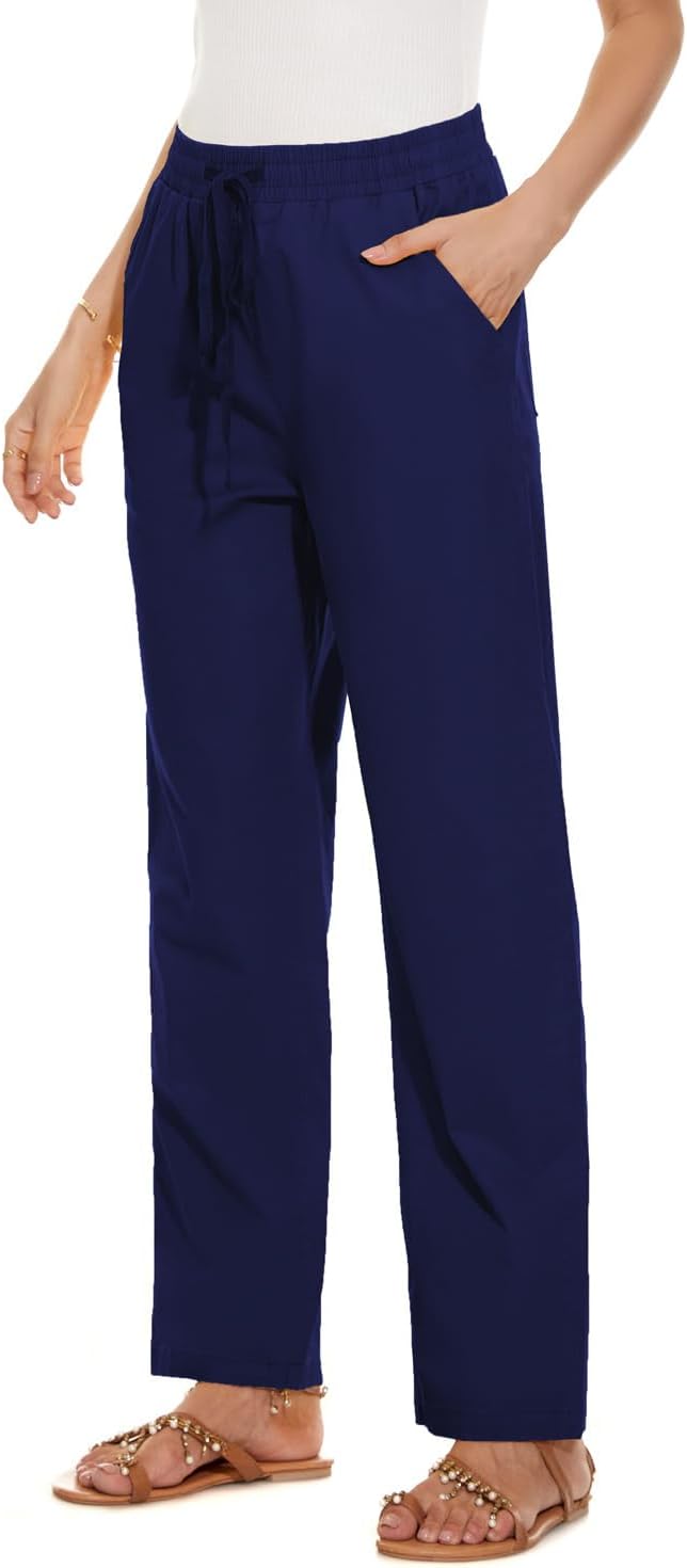 YOCUR Womens Baggy Streetwear Cargo Pants Y2K Drawstring Parachute Pants Elastic Waisted Wide Leg Casual Trousers