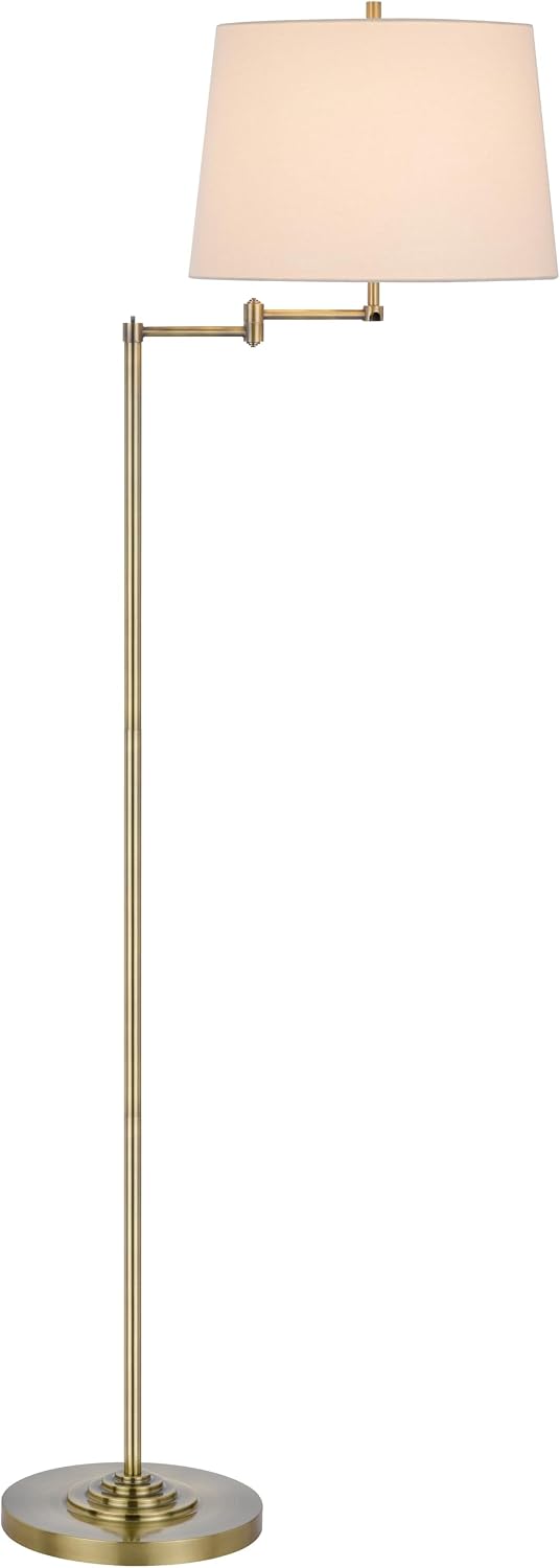 Cal 150W 3 Way Colton Double Swing arm Floor lamp