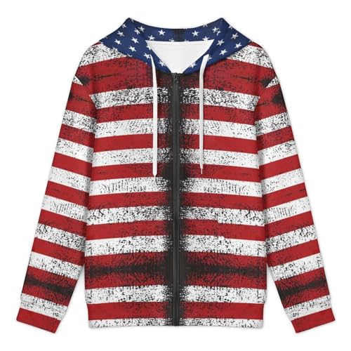 Dominican Flag 2025 Full-Zip Hoodie Unisex Casual Long-Sleeve Sweatshirt3
