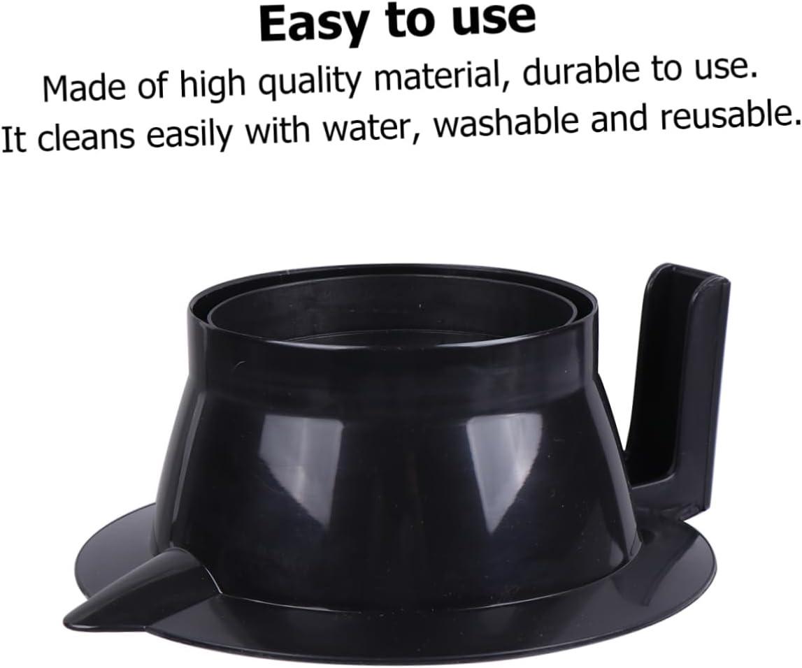 Beavorty 24pcs Hair Dyeing Bowls Handle Static Tinting Mixing Bowls for Salon Use and Easy to Clean Hair Coloring Tools for Men and Women