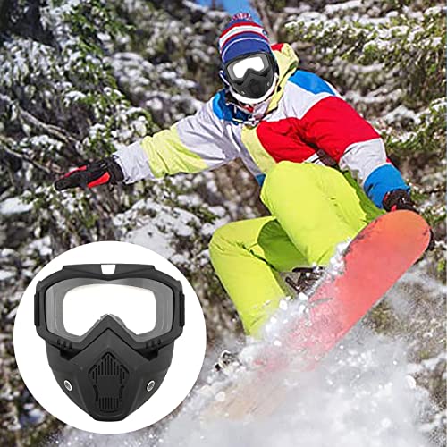 Schutzbrille Maske Kreuzbrille Helm Wind und Sand Motorradausrüstung Skibrille VMt222 – Bild 5