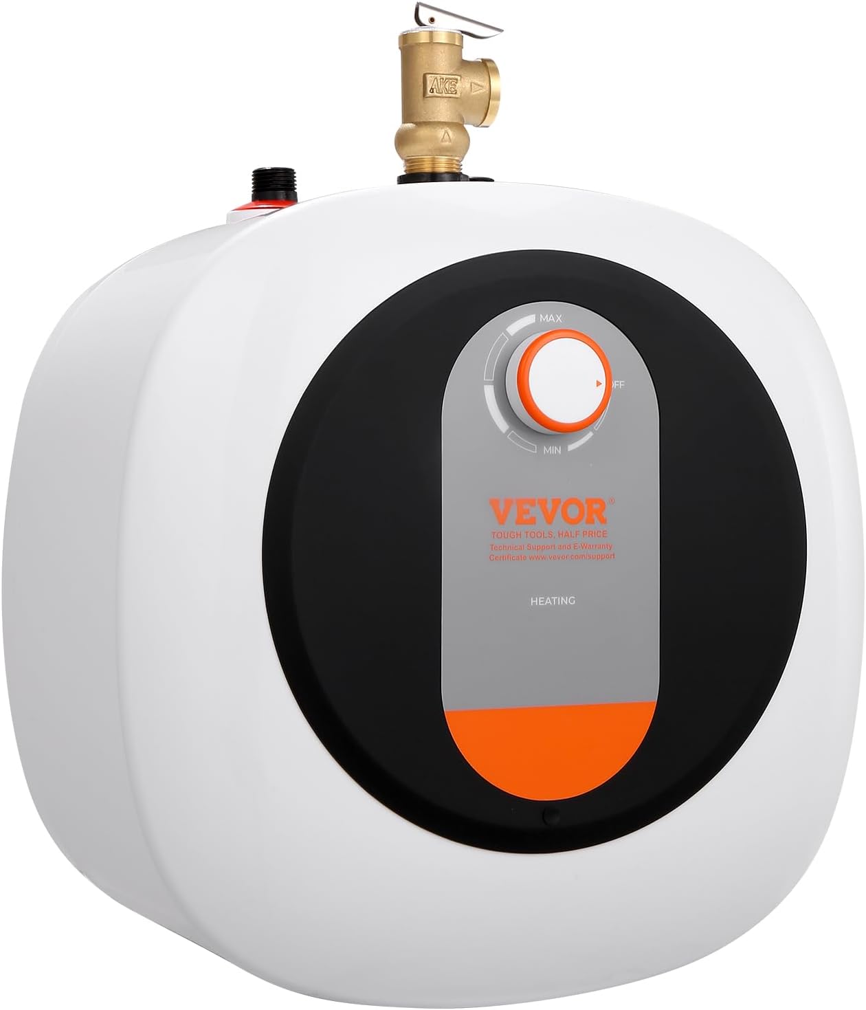 VEVOR Electric MiniTank Water Heater, 2.5Gallon Tank Hot Water Boiler