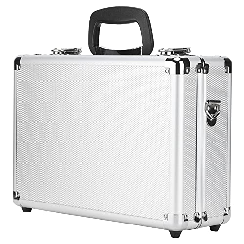 Leapiture 2.4G RC Transmitter Case Universal Model Airplane Case Aluminum Remote Controller Box for...