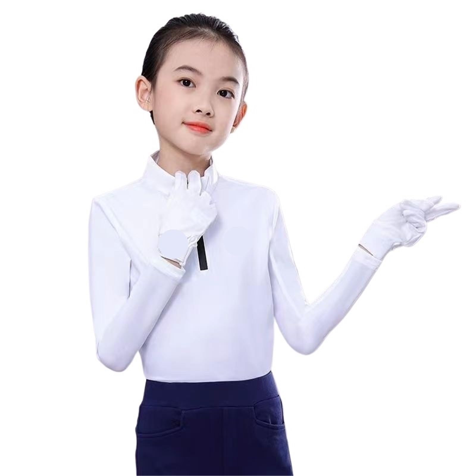 Reiterhosen Mädchen Kinder Reiten Kleidung Set Hosen T-Shirt Reithose Sport Anzüge Leggings