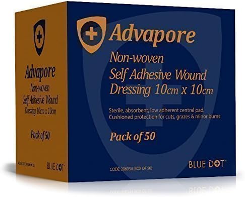 Advapore Non Woven Self Adhesive Wound Dressing 10cm x 15cm x50