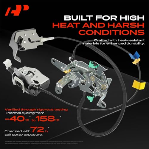 Image of A-Premium Rear Right Passenger Side Door Lock Actuator Compatible with 2008-2016 Ford F-250 Super Duty /F-350 Super Duty Super Cab, Extended Cab Pickup