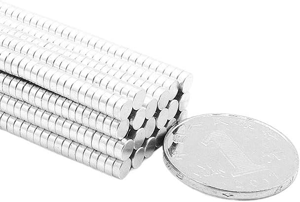4x1.5mm Small Round Fridge Neodymium Rare Earth Micro Circle Sheet 4 * 1 Magnets(100PCS)