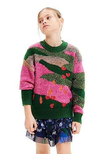 Desigual Girl Flat Knit Pullover