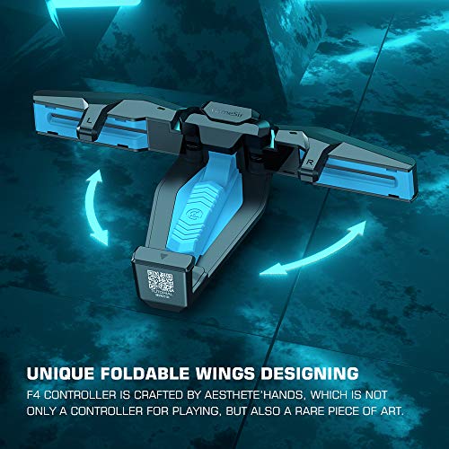 Gamesir F4 Pubg Mobile Game Controlle, Mobile Gaming Trigger For Fortnite/Cod/Rules Of Survival, Gaming Grip Joysticks For 4.5-6.5 Inch Ios Android Phone #TOP2