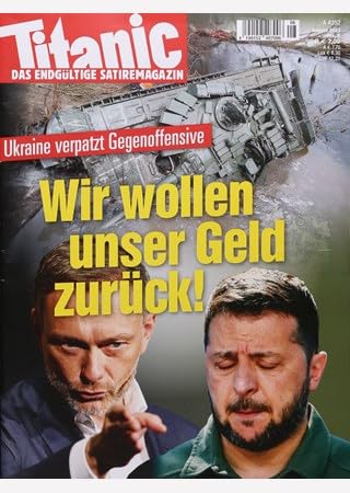 Cover of Titanic, August 2023