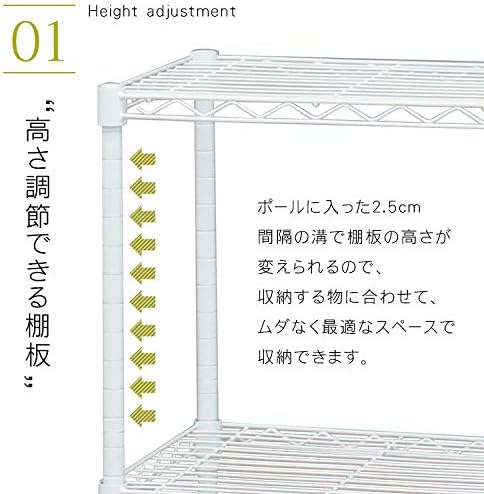 ハンガーラック おしゃれ ワードローブ カラーラック スチールラック 棚 インテリア 家具 収納 便利 洋服 ブラック