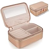 Luxuriöse Geschenkidee – Unser Reise Schmuck Organizer eignet sich als besonders schönes Geschenk für Ihre Mutter, Freundin, beste Freundin, Frau, Schwester oder Tochter. Was auch immer der Anlass sein mag, ob zum Geburtstag, Muttertag, Valentinstag oder zu Weihnachten, alle Frauen in Ihrem Umfeld werden unsere Ohrringaufbewahrung und Kettenaufbewahrung mehr als lieben!