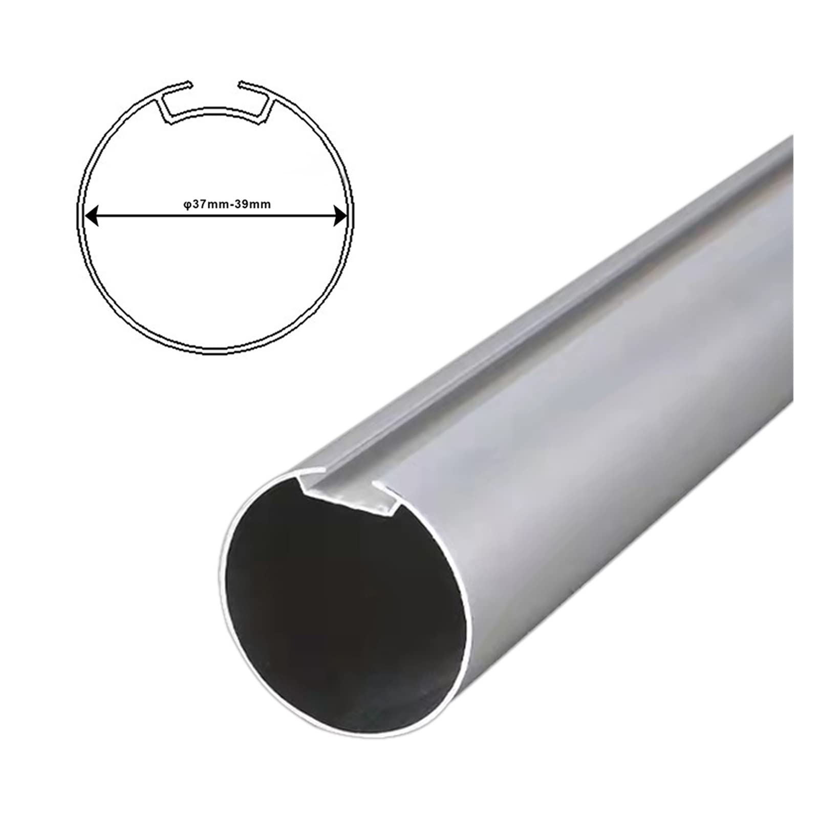 Lagerausstattung, Rollomotor 38 mm Rohrvorhänge mit Smart Tube motorisiertem elektrischem eingebautem RF-Empfänger for Volume Gate Garagentor(WiFi Blind Motor)