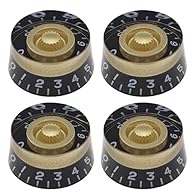 Shaft Hole Diameter: 6mm; Height: 12.5mm; Bottom Diameter: 26mm, Top diameter:23.5mm. Fit for shaft hole Dia.6mm/ 0.23". Small openings will make the installtion more close. Compatible with Gibson, compatible with Les Paul, compatible with Epiphone s...