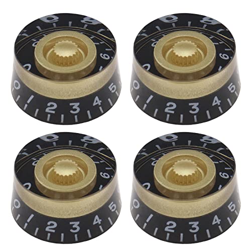 SG Store 4 pomos de control de guitarra de 6 mm compatibles con Gibson compatibles con Les Paul compatibles con accesorios de guitarra eléctrica estilo Epiphone