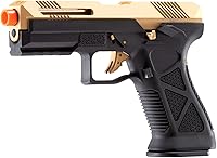 Vista 3 de HFC HG-282ASGB Pistola táctica de aire comprimido de gas (plata/dorada)