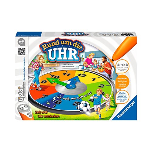 Ravensburger tiptoi Lernspiel Rund um die Uhr - 00736 / Spielend einfach...