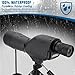 BARSKA 20-60x60 Waterproof Straight Spotting Scope with Tripod , Black