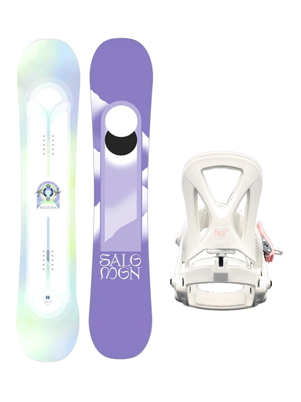 Amazon | 2024 SALOMON REFLECT women × FEZ+ BINDING (138cm×White