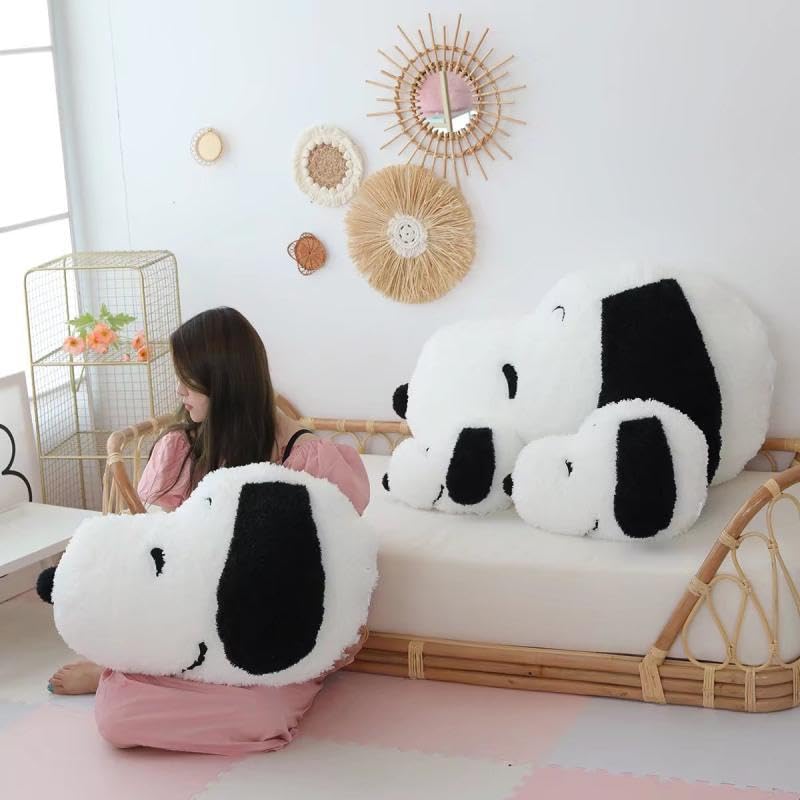 Newhope Snoop Dog Seitenfläche plüsch Hund 40cm Qualität Super Soft Niedliche Hundepuppen Puppen,Kissen Schlafkissen Plüsch Spielzeug Puppe für Männer und Frauen【2 zufällige Freigaben】