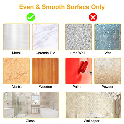 Adhesive Shower Curtain Rod Holder, Curtain Rod Bracket With Adhesive Pieces No Drilling Spring Tension Rod Retainer For Bathroom Kitchen Wardrobe | Rod End Diameter Within 0.86Inch 2Pcs White #TOP5