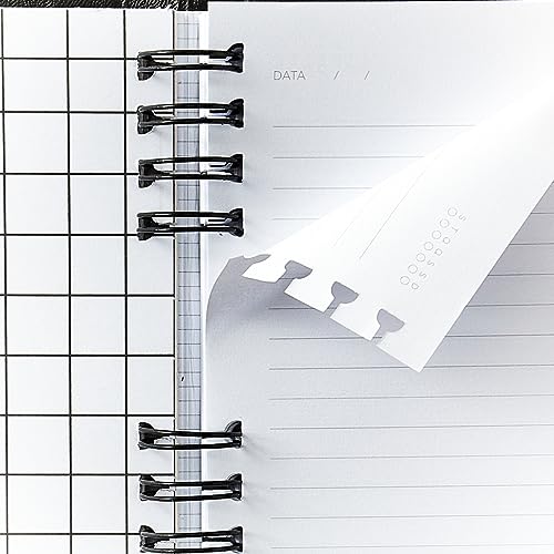 Caderno Organizador Duo Melissa Pautado & Pontado 17X24 Favo De Abelhas, Cicero