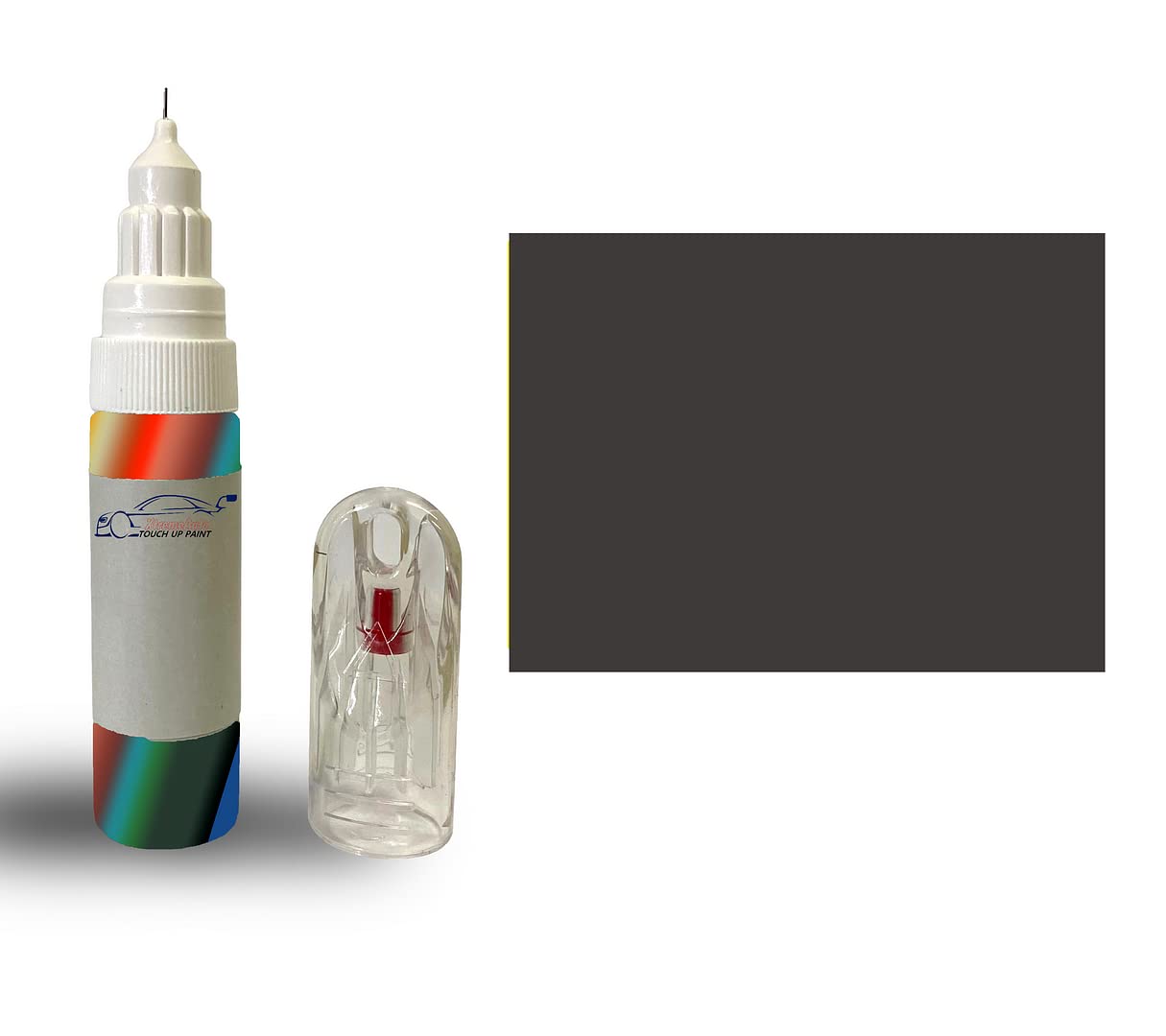 Xtremeauto RAL 8019 Grey Brown Pen Shiny Gloss Glossy Touch Up Paint Brush Repair Scratch Upvc Pvc Metal Wood