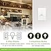 Enbrighten Z-Wave In-Wall Smart Light Switch with QuickFit and SimpleWire, Works with Google Assistant, Alexa, & SmartThings, Z-Wave Hub Required, Smart Home, 700 Series, 58433