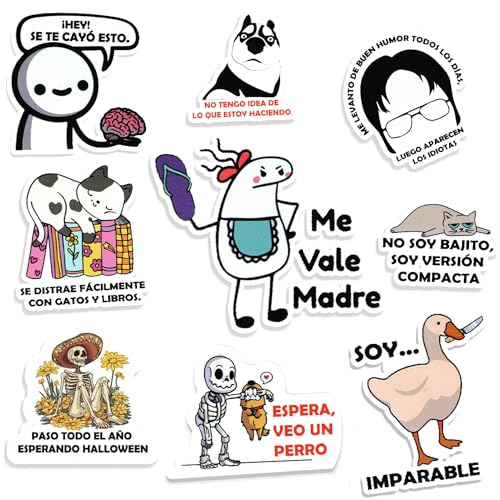 Image of Funny Spanish Sticker | Sarcastic Meme Waterproof Decals for Adults, Helmets, Hardhat, Laptops, Water Bottles, Scrapbooking