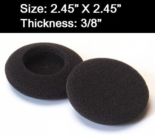 Earpads, ear pads, ear cushion Replacement for headset, Compatible with Sennheiser, Audio-Technica, Sony MDR-G45LP, MDR-G55LP, MDR-G410LP, MDR-G101LP, MDR-G42LP, DR-220DPV, etc. (Packaged 2 pair)