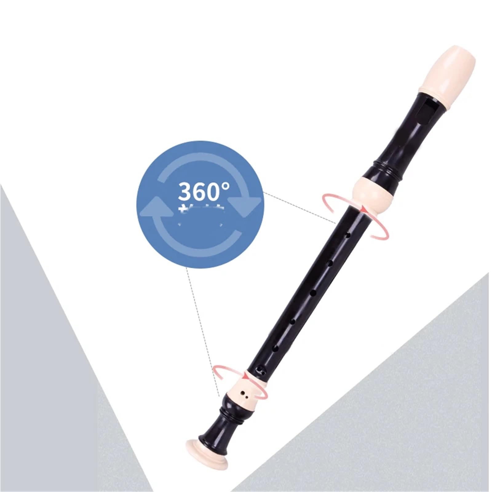 Flauto Dolce Professionale Strumento A Fiato Con Flauto Dolce In Resina ABS A 8 Fori (chiave Di Fa)