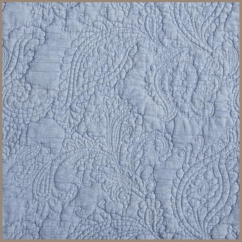 Image of Paseo Road Tasha Polizzi Sadie 3 Piece Full /Queen Bluebonnet Quilt Set