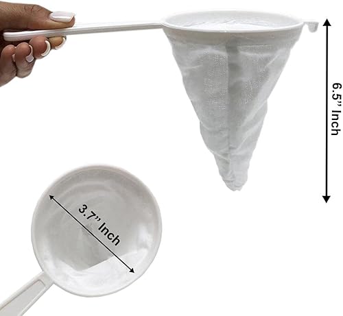 Miniatura 3 de Colador español de café Colador de Café Filtro de Cono de Tela Malla Plástico Reutilizable