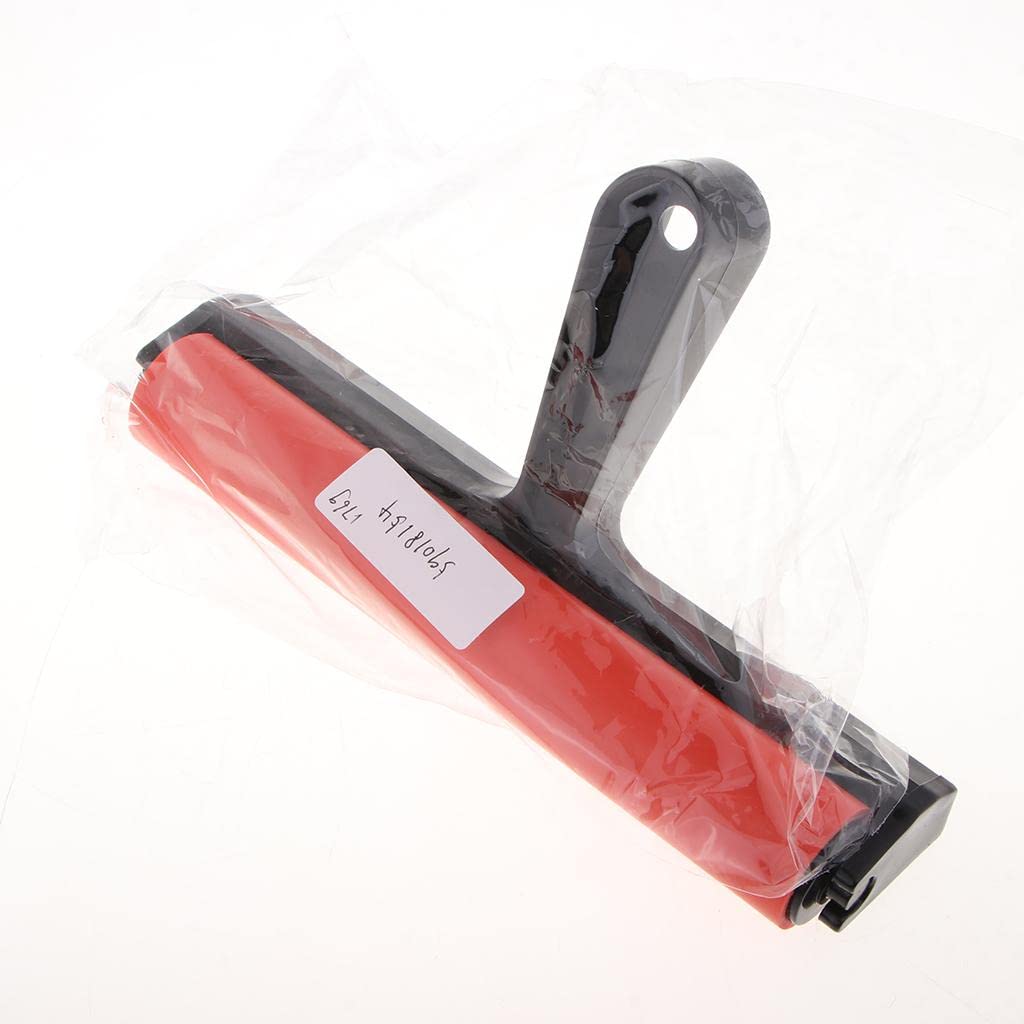 1x Rubber Printmaking Stamping Gluing Roller Press Block Brayer 20cm-image-43