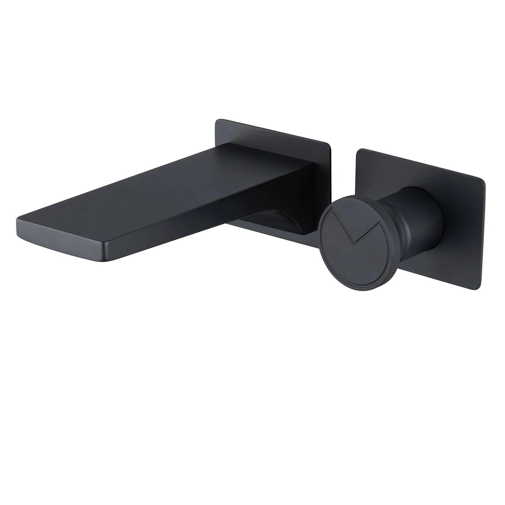 Robinet de lavabo double commande chaud-froid encastrable Feng Shui